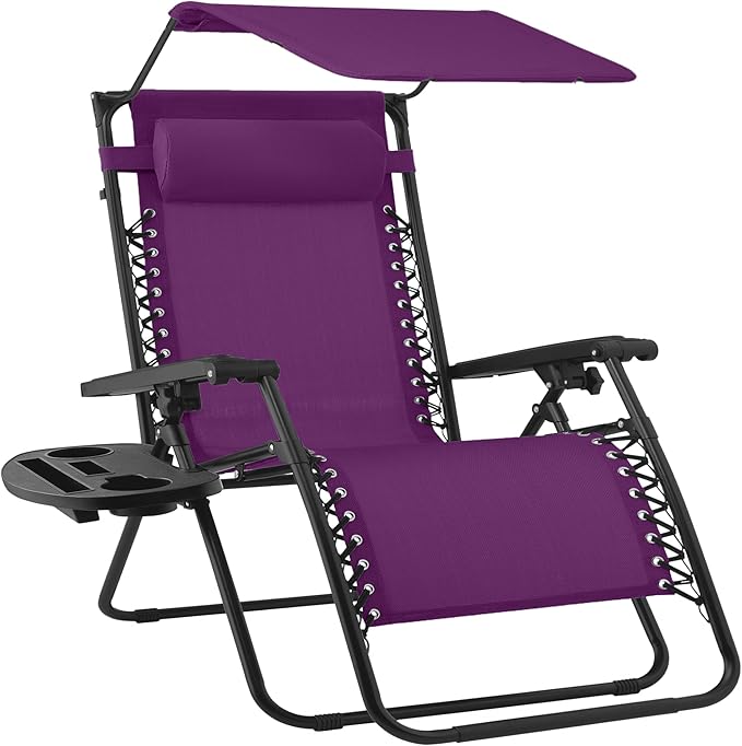 Best Choice Products 30” Wide Folding Zero Gravity Outdoor Recliner Patio by BestChoiceProducts