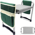 Garden Kneeler and Seat with 11.5" Wide Pad, Foldable Garden Stool with 2 Tool Bags, Heavy Duty Garden Kneeler for Gardening, Women, Horticulturist