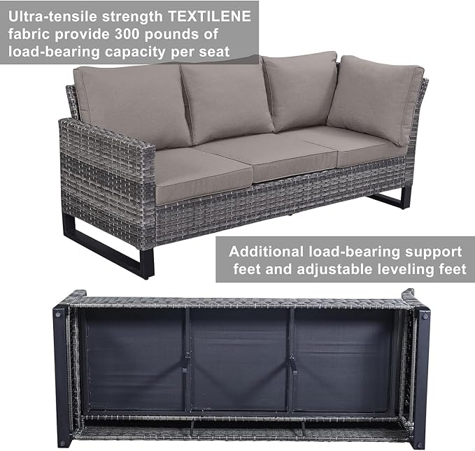 Patio Sectional Furniture Set - Image 5