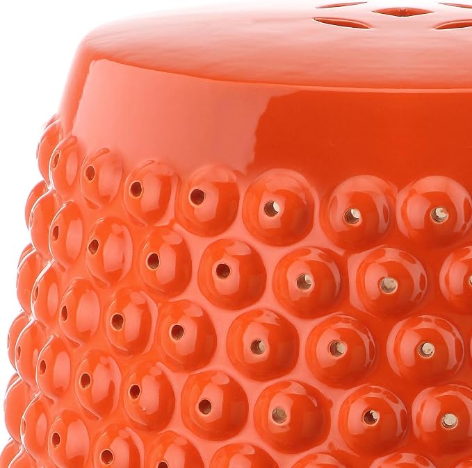 Safavieh Stella Glazed Ceramic Decorative Garden Stool - Image 4
