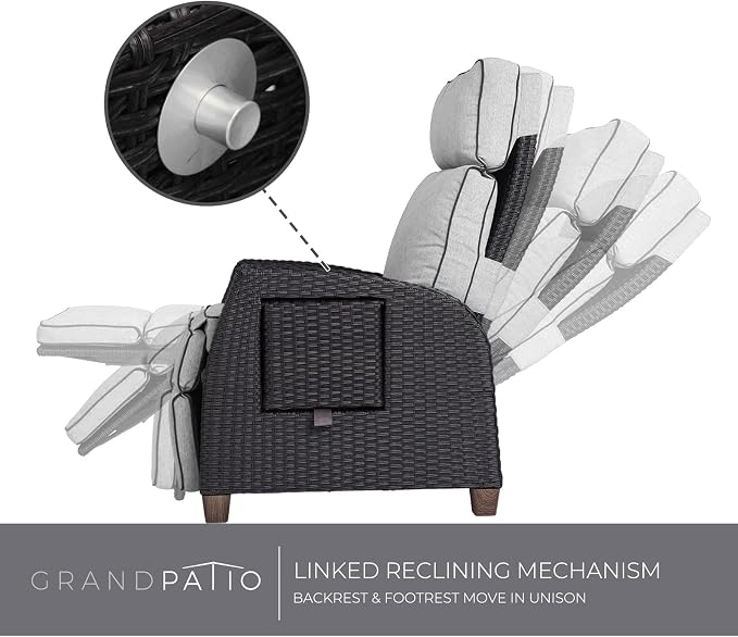 Grand patio Outdoor Reclining Chairs - Image 3