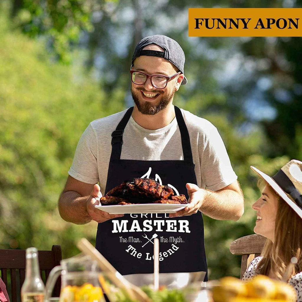MUJUZE Grilling Accessories,BBQ Grill Sets for Outdoor,Grill Tool Set,Grill Kit for Camping,Backyard,BBQ Accessories with Apron,BBQ Gifts for Men,Grilling Gifts for Men