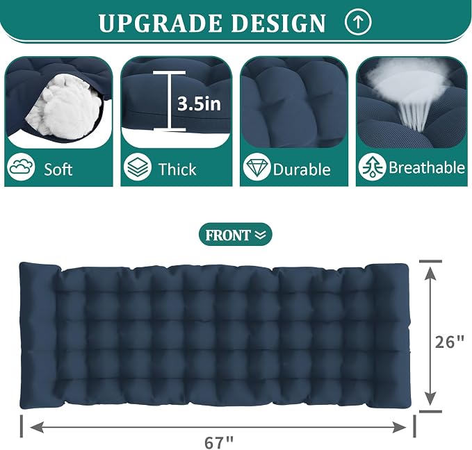 UDPATIO Oversized Zero Gravity Chair Set of 2, 33In XXL Patio Reclining Chair - Image 3