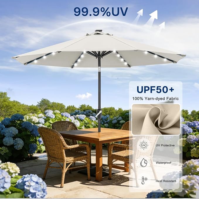 ABCCANOPY Durable Solar Led Patio Umbrellas - Image 5