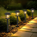 Sparkblaze 16 Pack Solar Pathway Lights Outdoor, Warm White | Ideal for Walkways, Gardens, Lawns, Driveways & Landscape Lighting, Automatic Dusk-to-Dawn Lighting