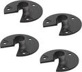 VENUS MANUFACTURING 4pcs Metal Mounting Bracket Landscape Lighting, 3/4 -14NPSM (0.77” Thread Diameters) Tree & Deck & Wall Mount Adaptor Outdoor Light Plate Fits Malibu Low Voltage Lights