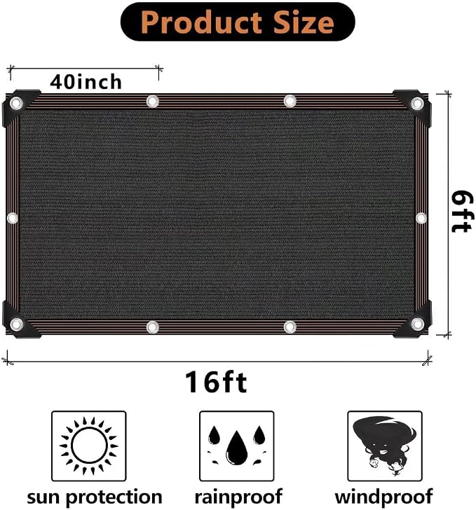 Shade Cloth - 70-90% Sunblock Net - Image 2