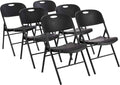 Amazon Basics Sturdy Foldable Plastic Chair, 350-Pound Capacity