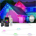 Permanent Outdoor Lights for House (5V, 54Ft (36 LED)) | Smart Outdoor Christmas Lights, IP67 Waterproof, with 213 Modes for Holiday,Party, Daily, APP/Remote Control