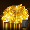 Solar String Lights Outdoor Waterproof – 120 LED 40ft Rope Lights with 8 Modes, Fairy Lights for Patio, Garden, Tree, Christmas, Wedding, Yard, Fence, Party, Indoor & Outdoor Decor（Warm White）