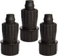 3-Pack 1/2 Inch Drip Irrigation Tubing to Faucet/Garden Hose Adapter - Reusable Connector Fittings for Most Rain Bird, Orbit, Dig, Toro 1/2 or 5/8 Tubing x 3/4" FHT