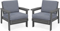 SERWALL HDPE Outdoor Couch Set of 2 by SERWALL