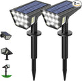 Solar Spot Lights Outdoor, 53 LEDs IP65 Waterproof Solar Lights Outdoor by Latband