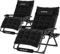 UDPATIO Oversized Zero Gravity Chair Set of 2, 29In XL Patio Reclining Chair