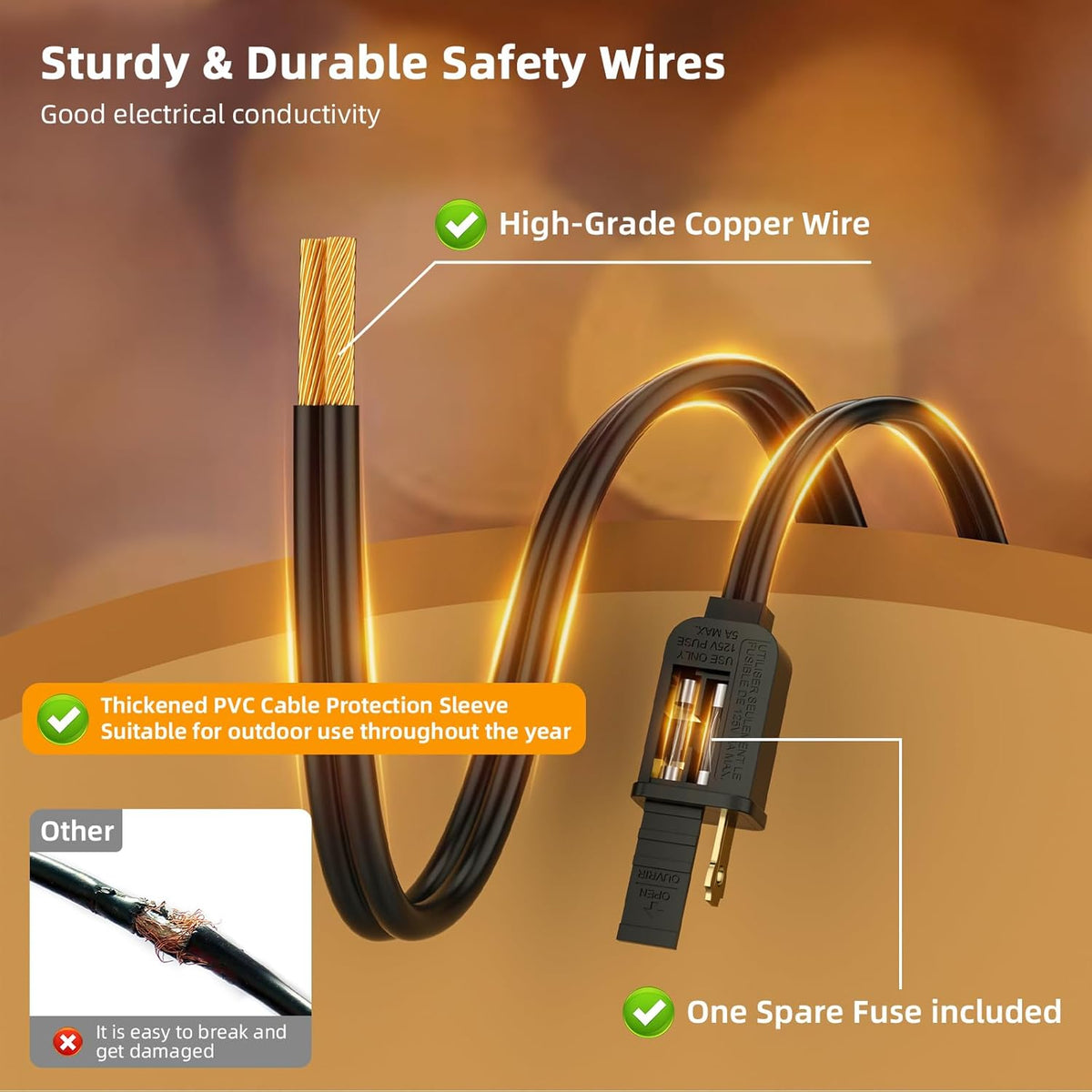 ST38 LED Outdoor String Lights, 240FT Waterproof IP65 Hanging Patio Lights | 120+4 Shatterproof ST38 Bulbs, Waterproof IP65, 2700K Warm White, Dimmable, Perfect for Patio Backyard Gazebo Bistro Garden