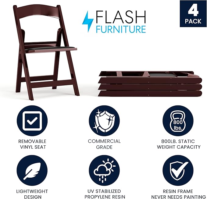 Flash Furniture Hercules Series Folding Chairs - Image 3