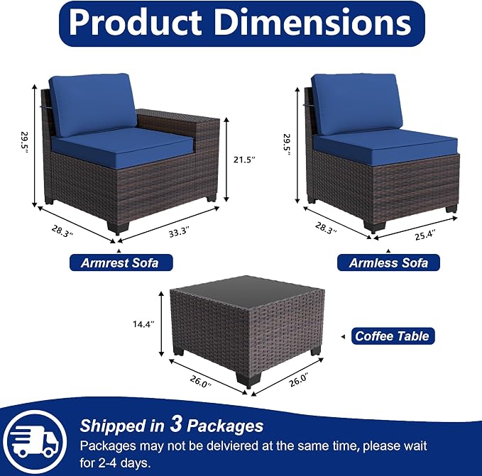 Outdoor Patio Furniture Set - Image 2