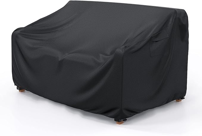 Heavy Duty Patio Sofa Cover Waterproof, Mrrihand 3-Seater Outdoor Sofa Loveseat by Mrrihand