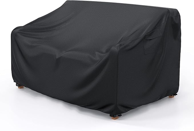Heavy Duty Patio Sofa Cover Waterproof, Mrrihand 2-Seater Outdoor Sofa Loveseat by Mrrihand