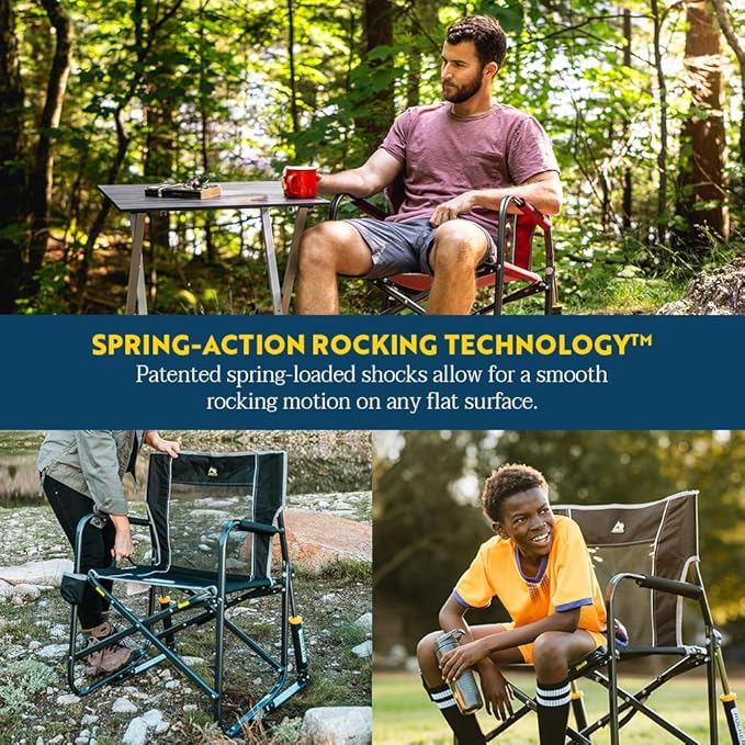 GCI OUTDOOR Freestyle Rocker Camping Chair | Portable Folding Rocking Chair - Image 6