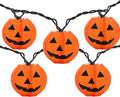 Halloween Pumpkin Lantern Lights Outdoor, 8.5Ft Plug in Orange Halloween Decorations String Light with 10 LED Jack O’ Lantern Lights, Hanging Fairy Lights Waterproof for Yard Party Patio Garden Window