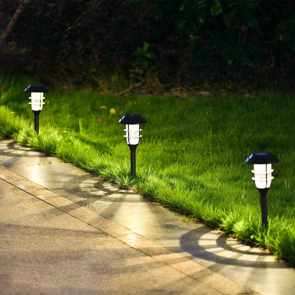 12 Pack Solar Light Replacement Stakes - Plastic Ground Spikes, Universal Path & Christmas Lights Replacement, Yard & Garden Outdoor Ground Decorations