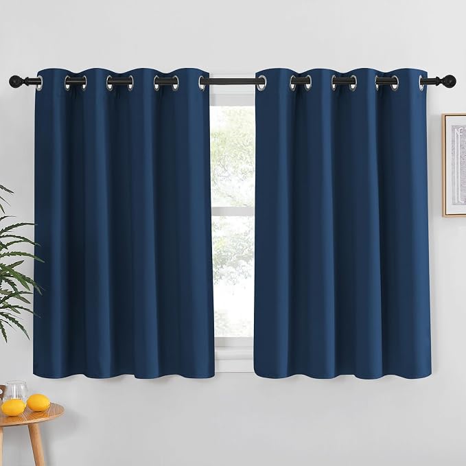 NICETOWN Moroccan Blue Blackout Curtain by NICETOWN