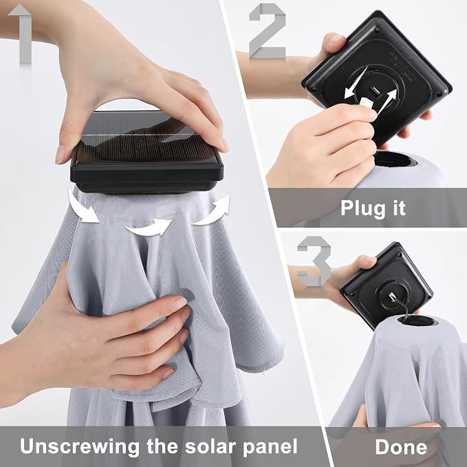 ABCCANOPY Durable Solar Led Patio Umbrellas - Image 9