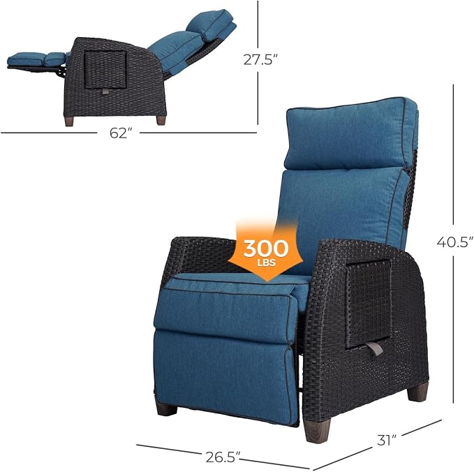 Grand patio Outdoor Reclining Chairs - Image 2