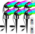 PYDS Christmas Spotlights Outdoor, 12W RGBW Halloween Spot Lights by Unknown