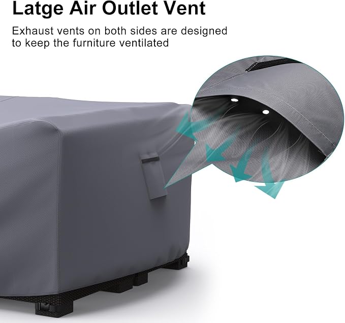 Patio Furniture Set Cover Waterproof, Heavy Duty Furniture Covers - Image 3