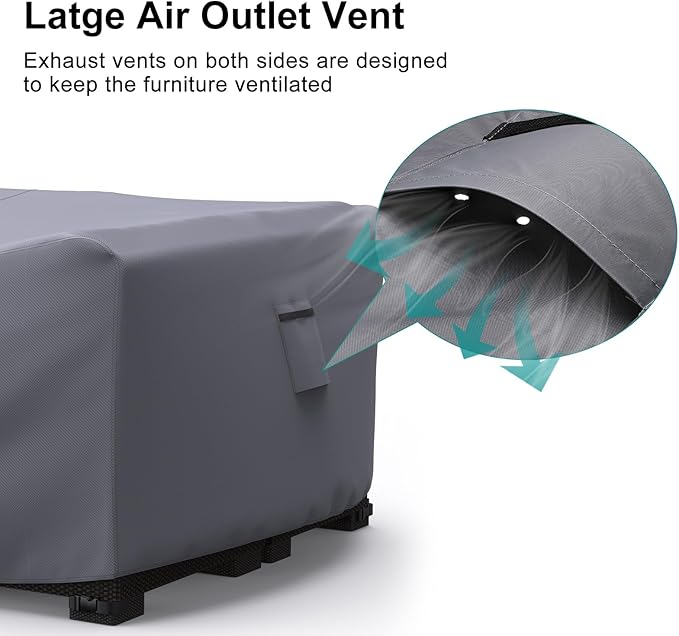 Patio Furniture Set Cover Waterproof, Heavy Duty Funiture Covers - Image 3