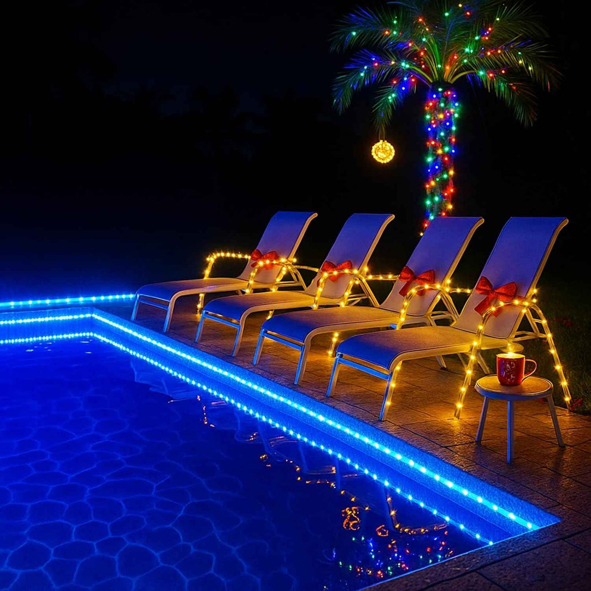 66ft 200 LED Waterproof Rope Lights, Color Changing Fairy String Lights with Remote, 16 Colors & 8 Modes for Outdoor/Indoor Decor, Patio, Garden, Party, Wedding, Halloween, Christmas, Bedroom Lighting