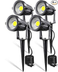 LED Landscape Lights, 5W 120V AC Outdoor Pathway Garden Yard Spotlight by LEACOCO