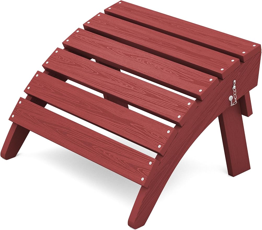 KINGYES Folding Adirondack Ottoman by KINGYES