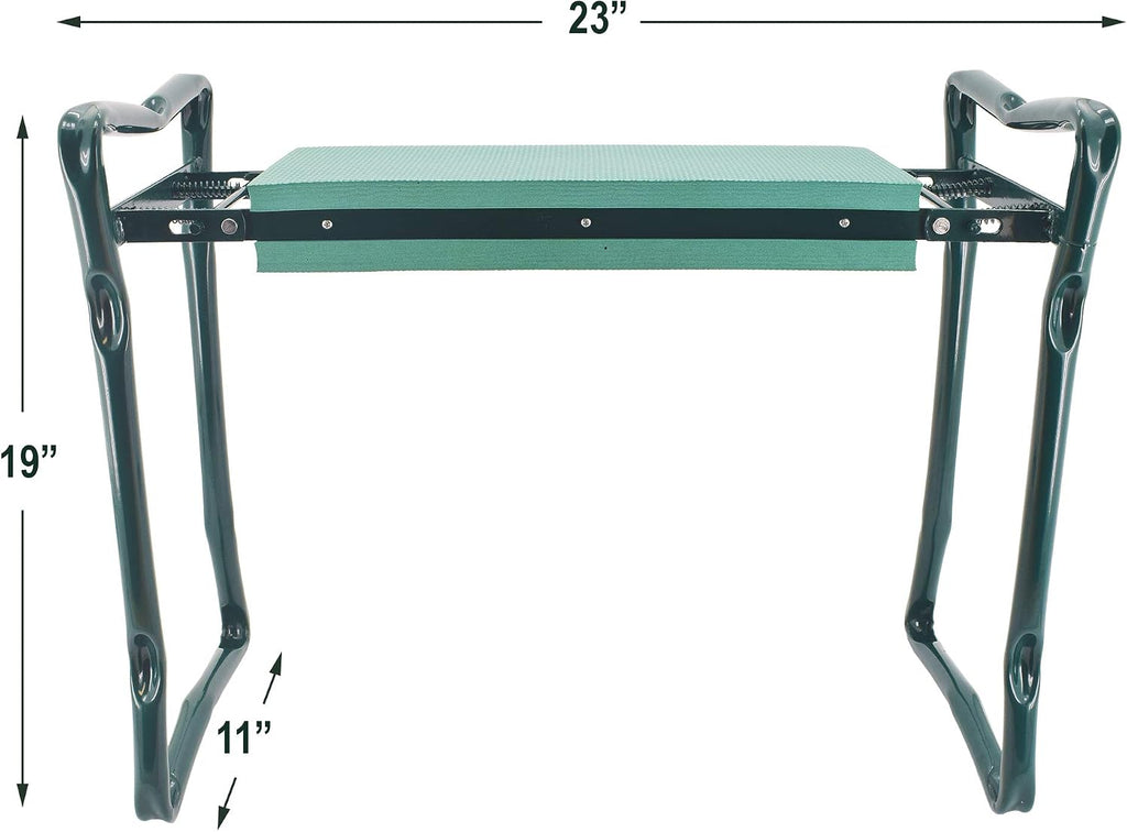 Garden Kneeler and Seat, Foldable Weeding Seat