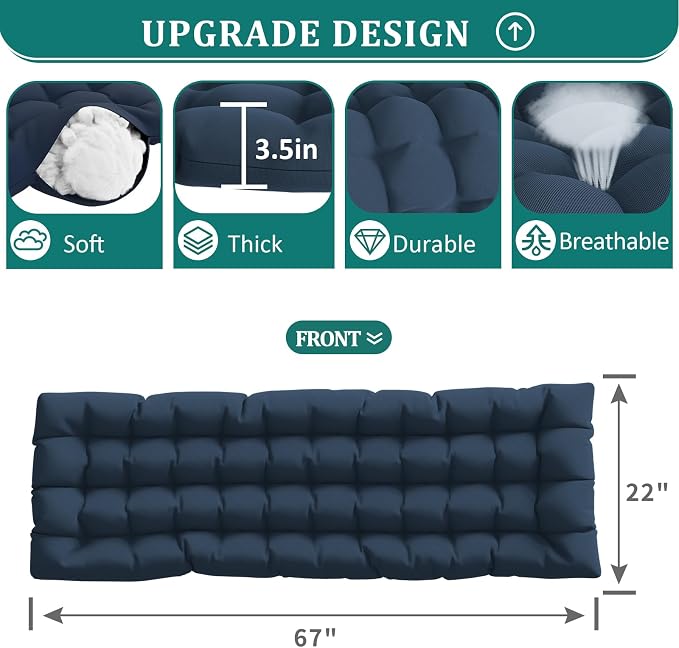 UDPATIO Oversized Zero Gravity Chair Set of 2, 29In XL Patio Reclining Chair - Image 3