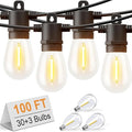 Svater LED Outdoor String Lights 100 FT, Patio Lights by Svater