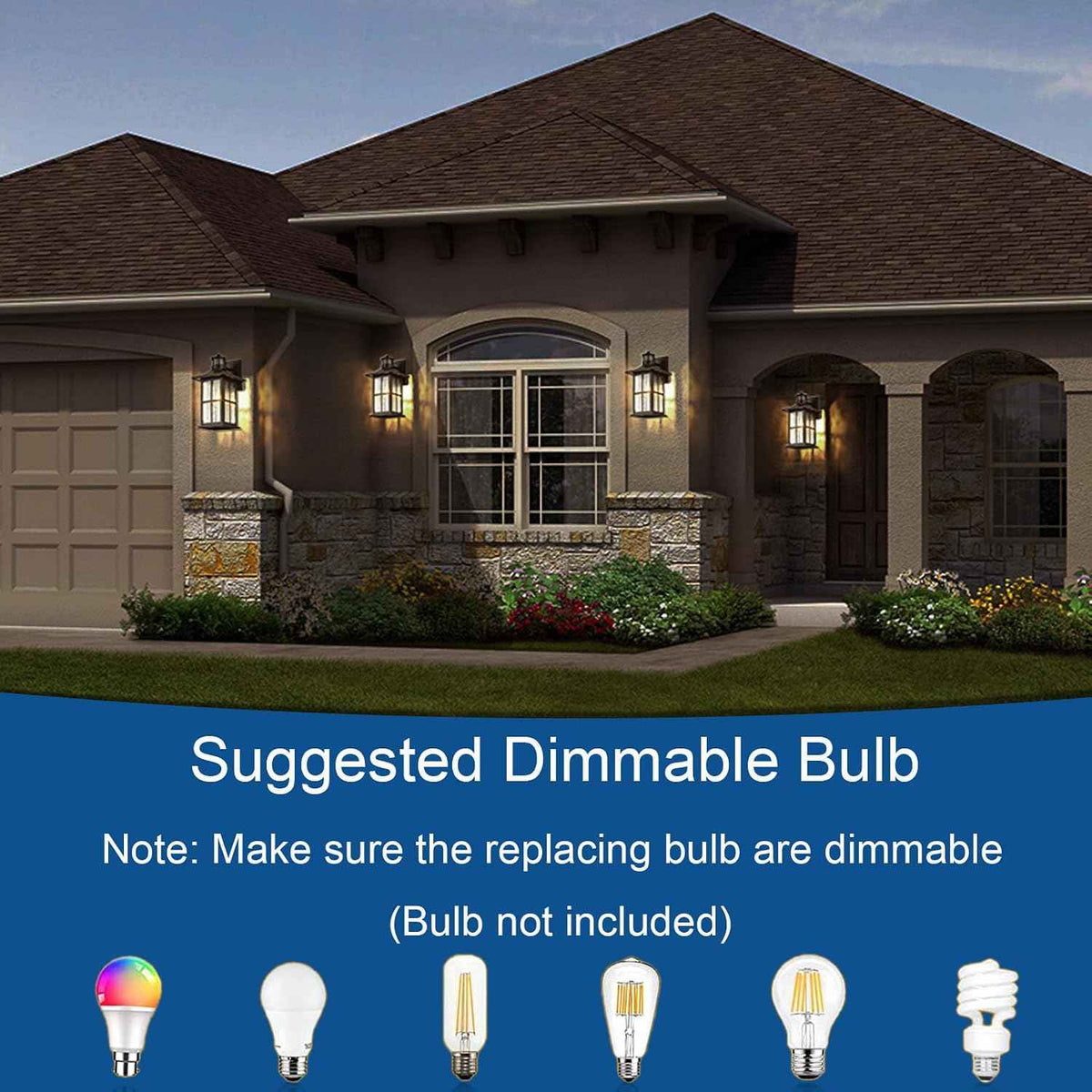 FLEDAVID Motion Sensor Porch Light Black Dusk to Dawn Outdoor Wall Lantern | Exterior Sconce Lighting Fixtures Modern Outside Wall Mount Coach Lamp for House Garage Patio Front Door
