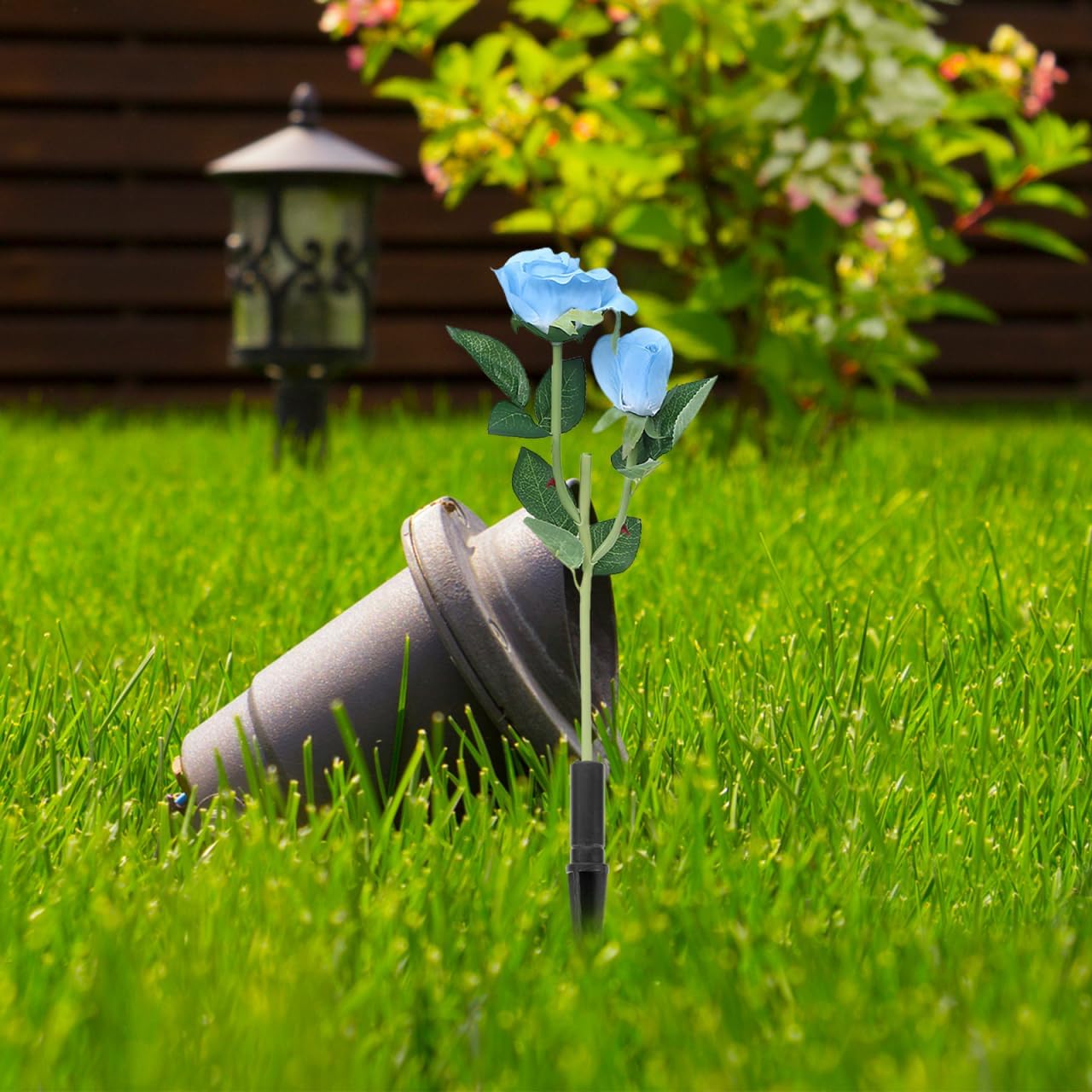 Hemobllo 20-Pack Solar Light Replacement Stakes 4.33 inch Plastic Ground Spikes for Outdoor Lights M8 12mm Inner Diameter Easy-Install Garden Stakes for Path Lights Lawn Lights Yard Lights