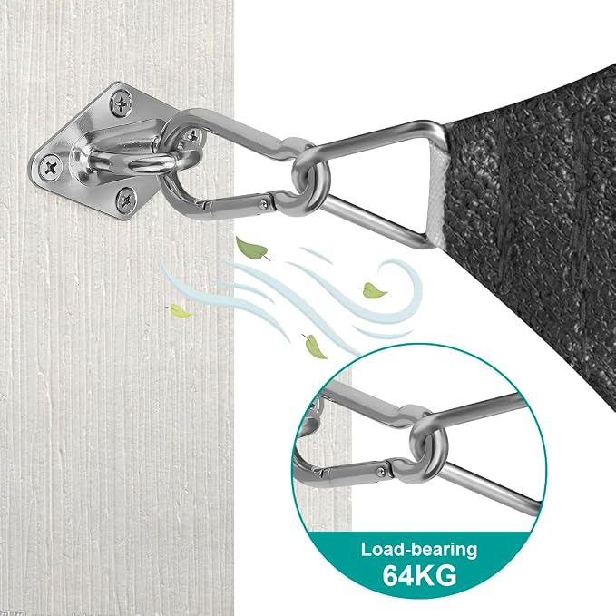 Sun Shade Sail Hardware Kit 8 Inch - Image 4