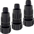 Sprinkland® 1/2” Drip Tube Faucet Adapter | Fits Garden Hose | Made in USA | Fits 5/8” Drip Tubing (.600” ID x .700” OD), Compatible with Rain Bird, Orbit, DIG & Toro, Reusable Quick Lock Connector