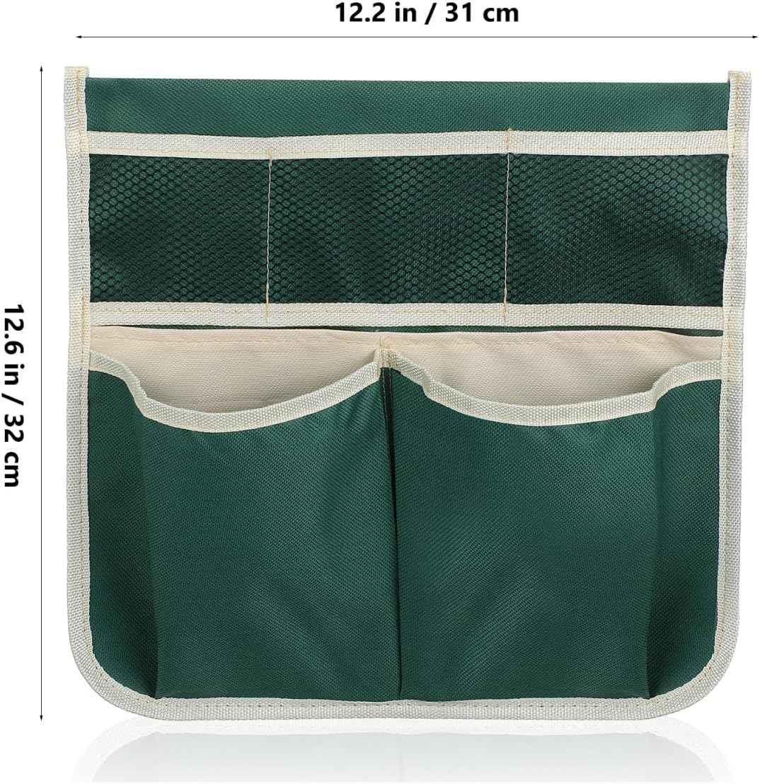 SEWACC Garden Kneeler Pouch 600D Gardening Tool Bag Large Storage Organizer for Garden Kneeler Accessories Tool Pouch for Outdoor Carry Bag