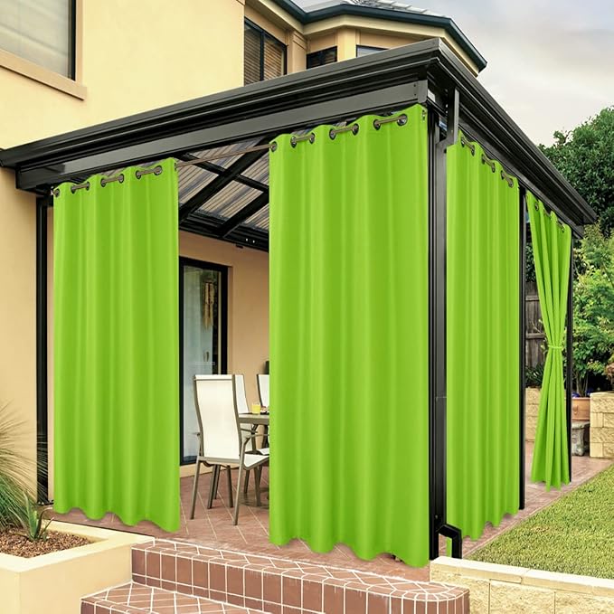 BONZER Waterproof Indoor/Outdoor Curtains by Bonzer