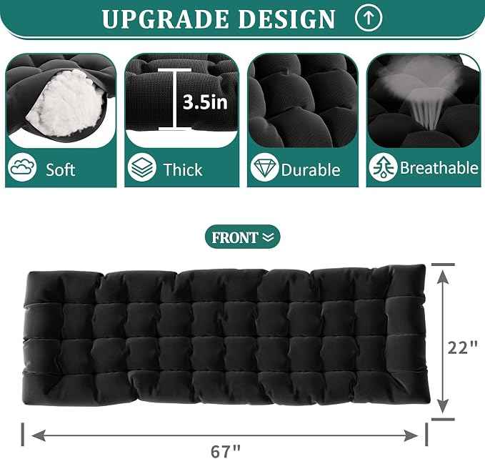 UDPATIO Oversized Zero Gravity Chair Set of 2, 29In XL Patio Reclining Chair