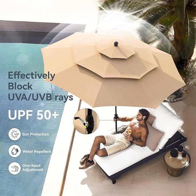 PHI VILLA 5 Piece Patio Dining Set - Image 5