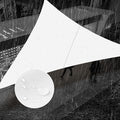 SUNNY GUARD Waterproof Sun Shade Sail 7'x7'x9.9' White Right Triangle UV Block by SUNNYGUARD