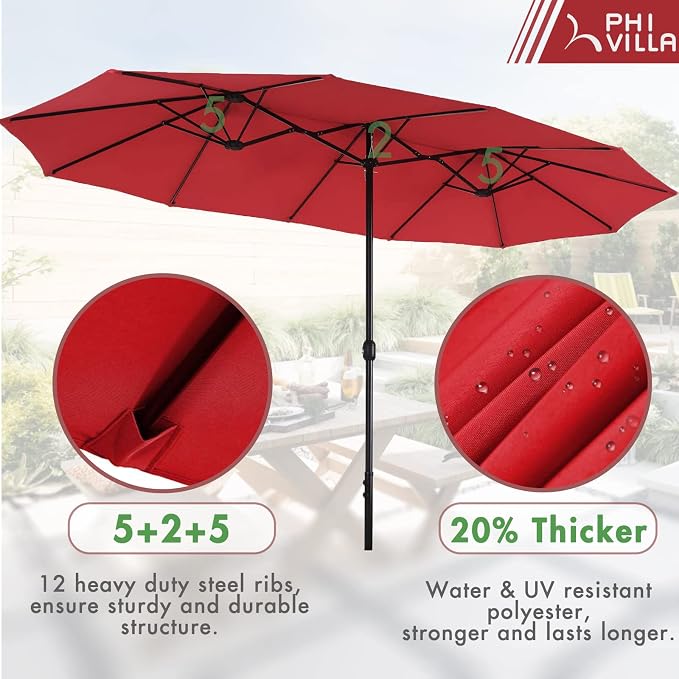 PHI VILLA 7 Piece Outdoor Dining Set - Image 6