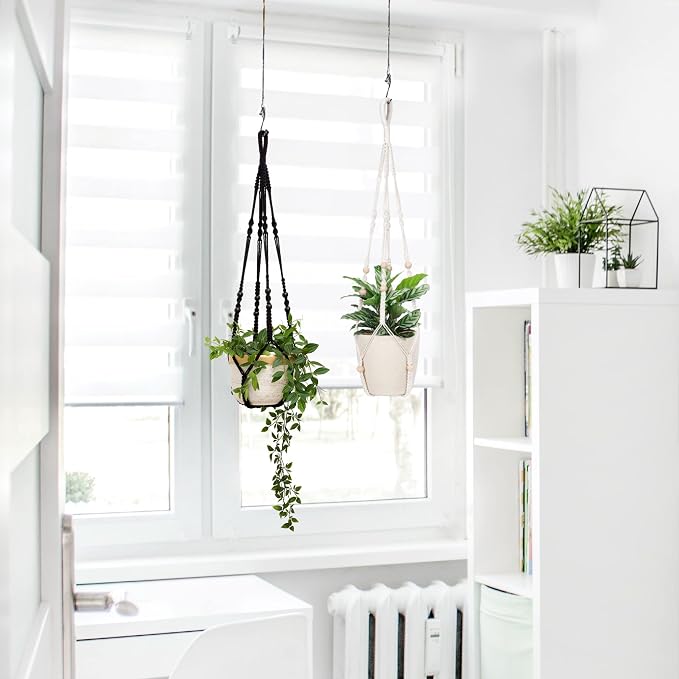 Macrame Plant Hanger Indoor Hanging - Image 2