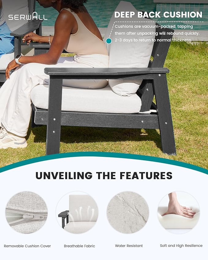 SERWALL Patio Furniture Set - Image 2